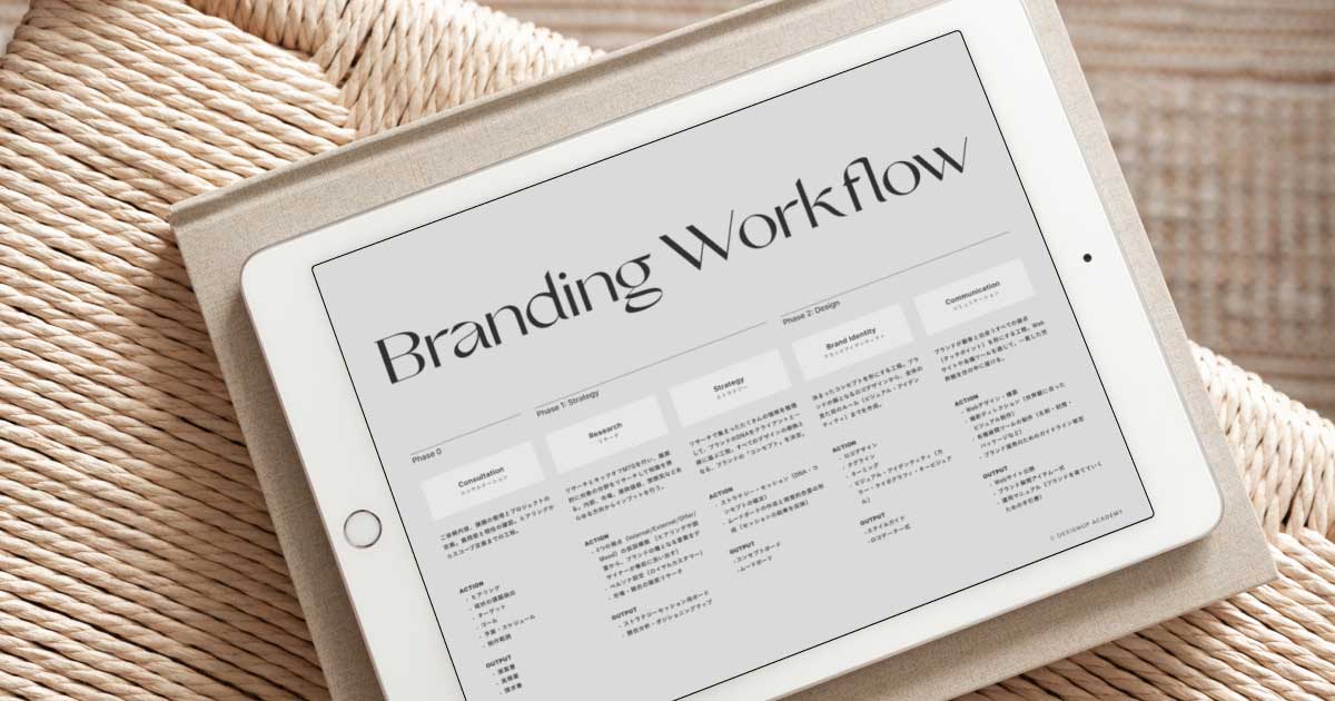 ブランディング・ワークフロー
